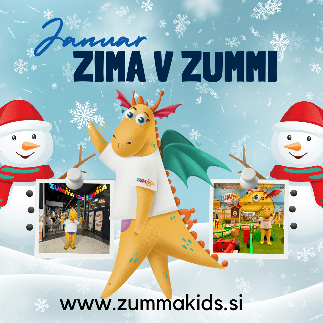 Dogodki Zumma Kids v januarju